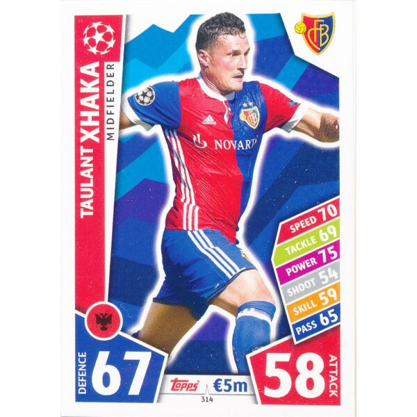 CL1718-314 - Taulant Xhaka - FC Basel 1893