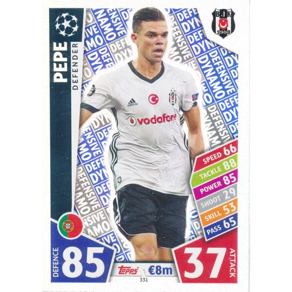 CL1718-331 - Pepe (Defensive Dynamo) - Besiktas JK