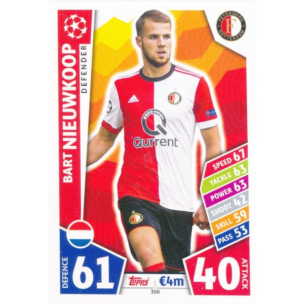 CL1718-350 - Bart Nieuwkoop - Feyenoord