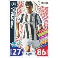 CL1718-374 - Paulo Dybala (Hot Shot) - Juventus