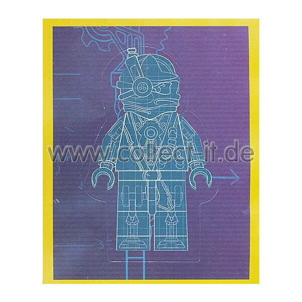 Sticker 130 - Blue Ocean - LEGO Ninjago - Sammelsticker