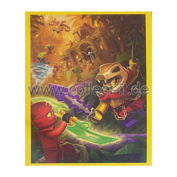 Sticker 141 - Blue Ocean - LEGO Ninjago - Sammelsticker