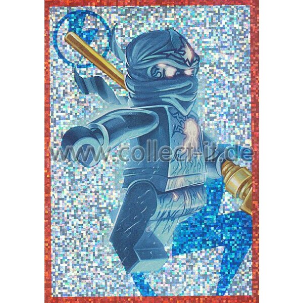 Sticker 207 - Blue Ocean - LEGO Ninjago - Sammelsticker