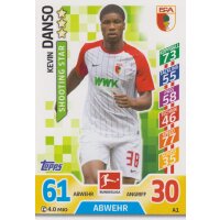 MX A1 - Kevin Danso - FC Augsburg - Saison 17/18