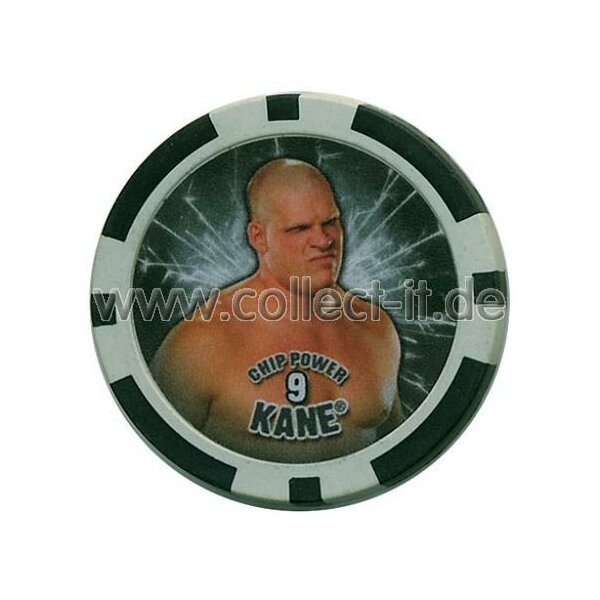 WWE Chip Regular - Kane - schwarz - Serie 3