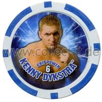 WWE Chip Regular - Kenny Dykstra - blau - Serie 3