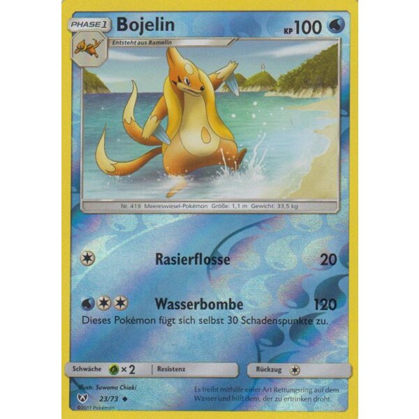 23/73 Bojelin - Reverse Holo - Schimmernde Legenden