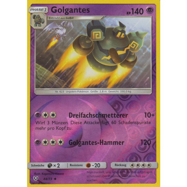 44/73 Golgantes - Reverse Holo - Schimmernde Legenden