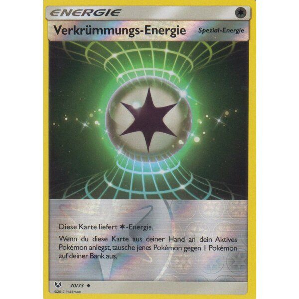 70/73 Verkrümmungs-Energie - Reverse Holo - Schimmernde Legenden