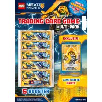 LEGO Nexo Knights 2 - Trading Cards - 1 Multipack - Deutsch