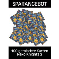 LEGO Nexo Knights 2 - Trading Cards - 100 gemischte -...