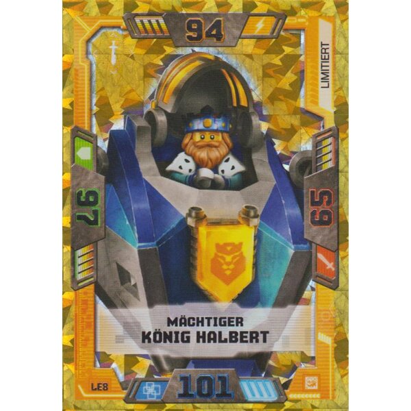 LE8 - Mächtiger König Halbert - Limitiert - LEGO Nexo Knights 2