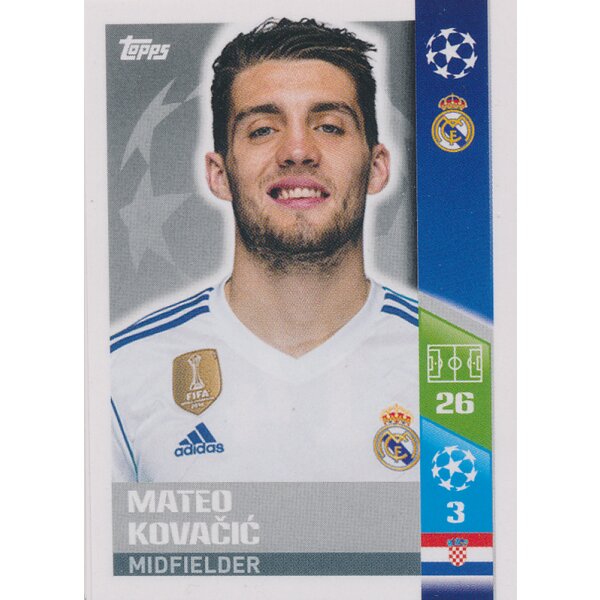 CL1718 - Sticker 14 - Mateo Kovai Real - Madrid CF