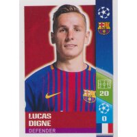 CL1718 - Sticker 29 - Lucas Digne - FC Barcelona