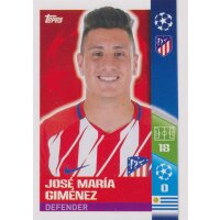 CL1718 - Sticker 50 - José Maria Giménez...