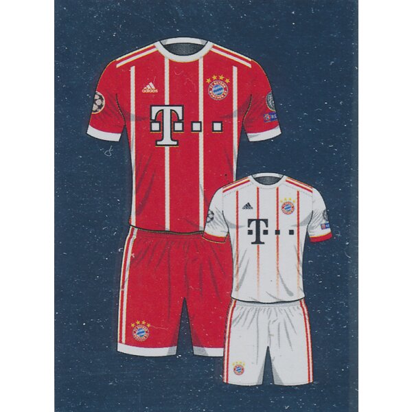 CL1718 - Sticker 61 - Home / Away Kit - FC Bayern München