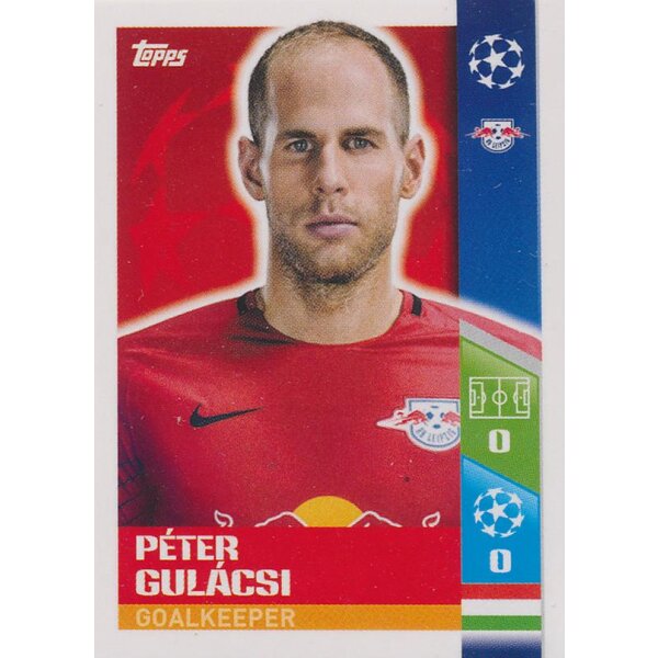 CL1718 - Sticker 82 - Péter Gulácsi - RB Leipzig