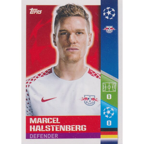 CL1718 - Sticker 85 - Marcel Halstenberg - RB Leipzig