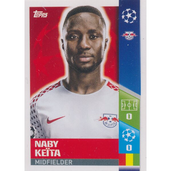 CL1718 - Sticker 90 - Naby Keïta - RB Leipzig