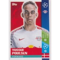 CL1718 - Sticker 96 - Yussuf Poulsen - RB Leipzig