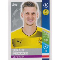 CL1718 - Sticker 102 - ukasz Piszczek - Borussia Dortmund