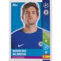 CL1718 - Sticker 122 - Marcos Alonso - Chelsea FC