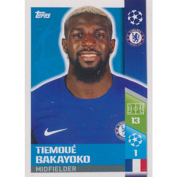 CL1718 - Sticker 127 - Tiémoué Bakayoko - Chelsea FC