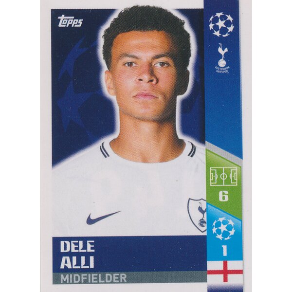 CL1718 - Sticker 149 - Dele Alli - Tottenham Hotspur