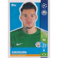 CL1718 - Sticker 158 - Ederson - Manchester City FC