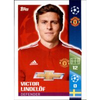 CL1718 - Sticker 182 - Victor Lindelöf - Manchester...