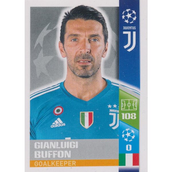 CL1718 - Sticker 196 - Gianluigi Buffon - Juventus