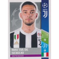 CL1718 - Sticker 197 - Mattia De Sciglio - Juventus