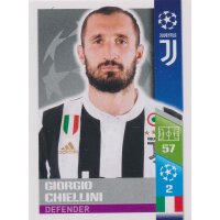 CL1718 - Sticker 200 - Giorgio Chiellini - Juventus