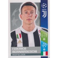 CL1718 - Sticker 206 - Federico Bernardeschi - Juventus