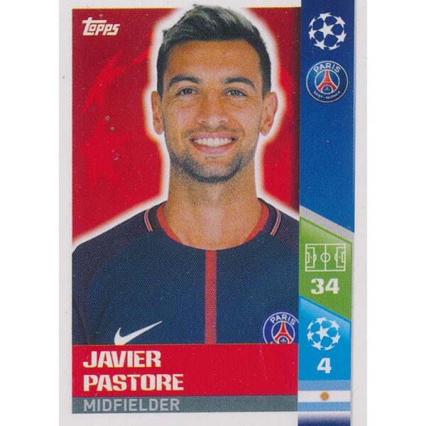 CL1718 - Sticker 264 - Javier Pastore - Paris Saint-Germain