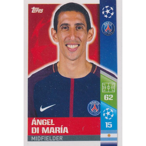 CL1718 - Sticker 265 - Ángel Di María - Paris Saint-Germain