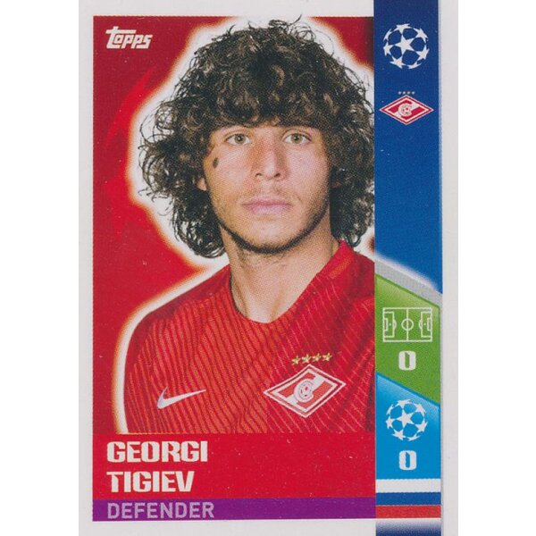 CL1718 - Sticker 275 - Georgi Tigiev - FC Spartak Moskva