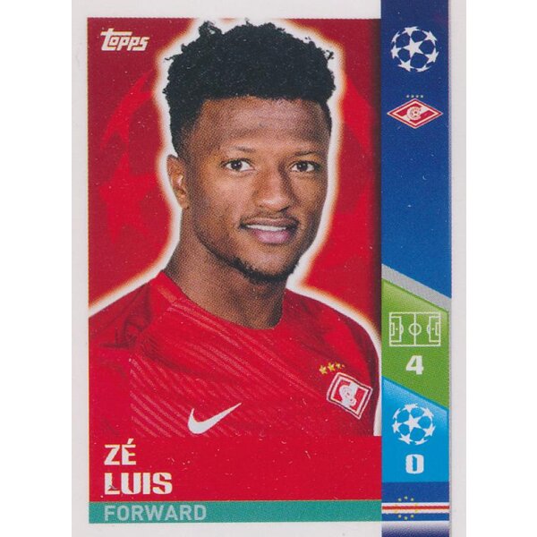 CL1718 - Sticker 287 - Zé Luís - FC Spartak Moskva