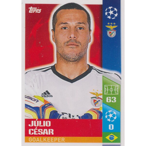 CL1718 - Sticker 291 - Júlio César - SL Benfica