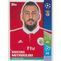 CL1718 - Sticker 306 - Kostas Mitroglou - SL Benfica