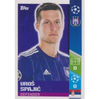 CL1718 - Sticker 352 - Uro Spaji - RSC Anderlecht