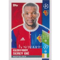 CL1718 - Sticker 394 - Geoffroy Serey Dié - FC...