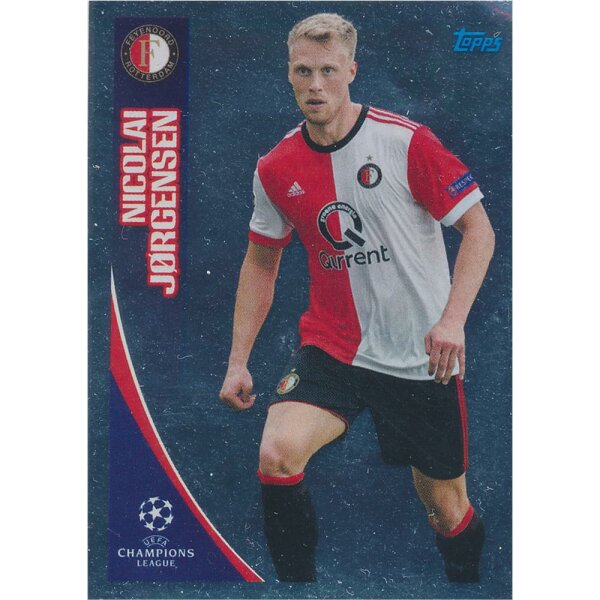 CL1718 - Sticker 404 - Nicolai Jørgensen - Feyenoord