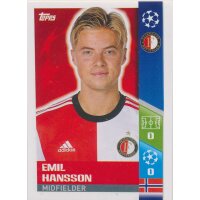 CL1718 - Sticker 415 - Emil Hansson - Feyenoord