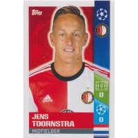 CL1718 - Sticker 417 - Jens Toornstra - Feyenoord