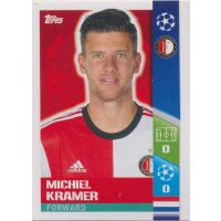 CL1718 - Sticker 419 - Michiel Kramer - Feyenoord