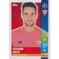 CL1718 - Sticker 423 - Sergio Rico - Play-Off Qhalifying...