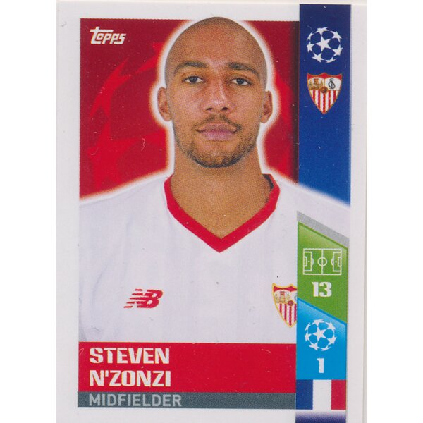 CL1718 - Sticker 429 - Steven N Zonzi - Play-Off Qhalifying Teams