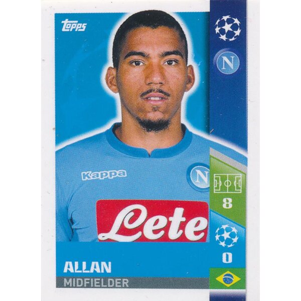 CL1718 - Sticker 462 - Allan - Play-Off Qhalifying Teams