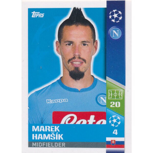 CL1718 - Sticker 464 - Marek Hamsik - Play-Off Qhalifying Teams